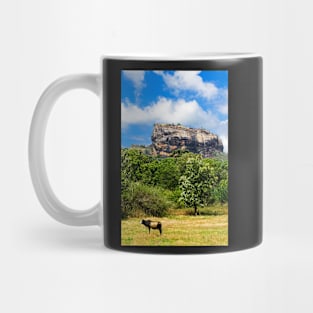 Sigiriya Rock & Cow Mug